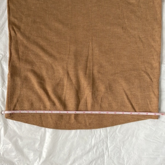 CYNTHIA ROWLEY Sweater with Long Sleeve Color-Light Brown Size- Small NWOT - Picture 7 of 12